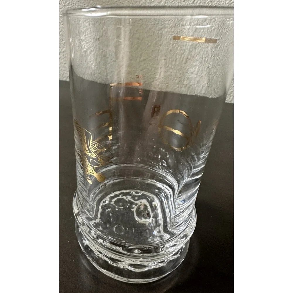 Mid-Cent Mod Plimsoll Lines Mark Load Line Glasses Set of 6 Nautical Markings